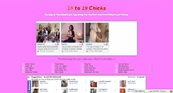 Desktop Screenshot of 18to19chicks.com
